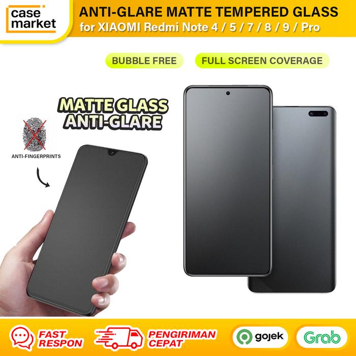 Gorilla Glass Matte Glass For Redmi Note Tempered Glass For Xiaomi