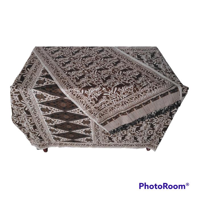 Gambar batik tanah liek minang/ batik setelan / batik kondangan - cream dari Songket Limoputi undefined Tokopedia