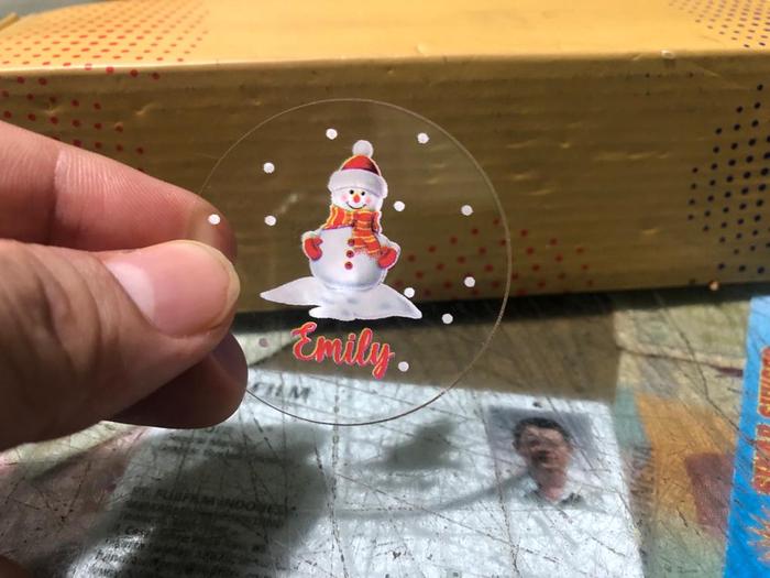 Gambar Bola Akrilik Dekorasi Natal / Acrylic Snow Ball Souvenir Christmas - snowman dari IvyTopper.SGS undefined Tokopedia