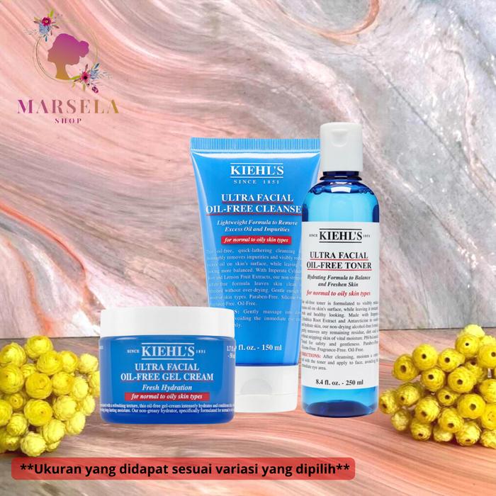 Gambar Kiehls Ultra Facial Oil Free Series Travel dari Marsela's Shop undefined Tokopedia