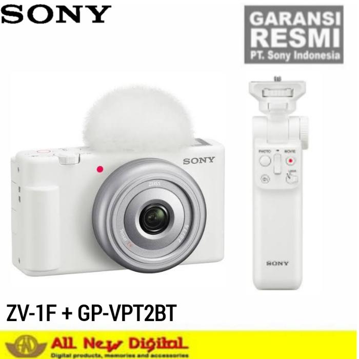 Gambar Sony Compact Digital Camera ZV-1F + Bundling Shooting Grip - ZV-1FW+VPT2BT dari ALLNEWDIGITAL Ambassador undefined Tokopedia