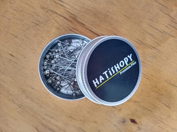 Gambar Jarum Pentul Premium Anti Karat Peniti Jilbab Hijab Kecil Mini - silver metal dari amidinsi undefined Tokopedia