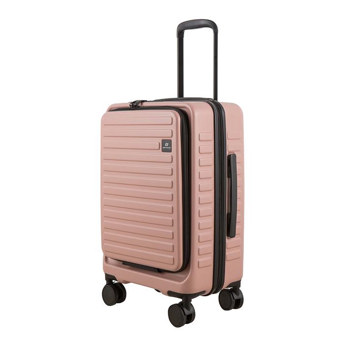 Gambar Navy Club Koper Hardcase Dayton Frame Fiber PC 4 Roda Putar TSA Lock Size 20 Inch - Merah Muda dari Navy Club undefined Tokopedia