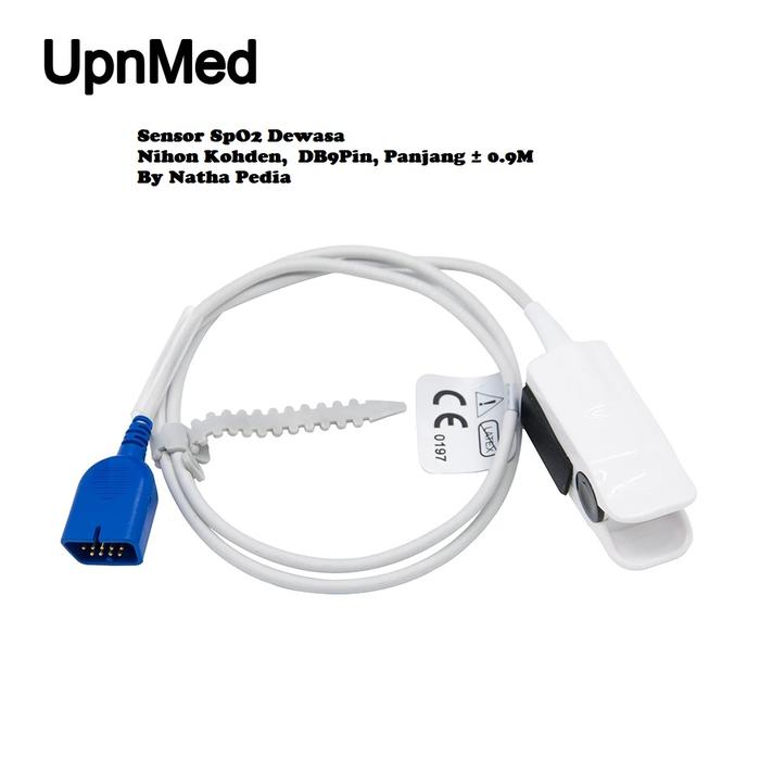 Gambar SpO2 sensor nihon kohden 9 Pin 2 knok to DB9 SVM 7521 kabel ekstension - Sensor Dewasa dari Nathapedia_NEW undefined Tokopedia