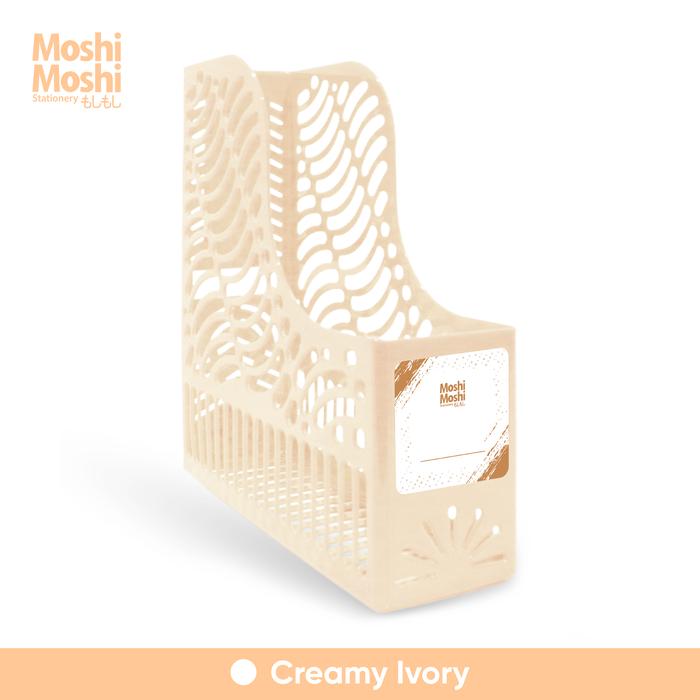 Gambar File Box Moshi Folder Storage Elegan Tempat Penyimpanan Dokumen Kantor - Creamy Ivory, 1 pcs dari Moshi Moshi Indonesia undefined Tokopedia