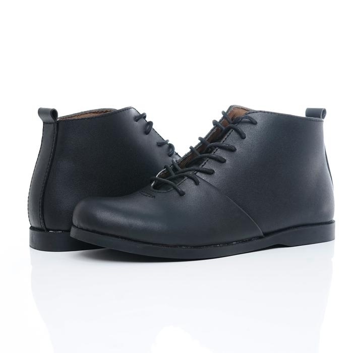 Gambar SULTAN BRODO FOOTWEAR ORIGINAL / SEPATU BOOT KULIT ASLI LIKE BRADLEYS - Hitam, 39 dari Asya shop Bandung undefined Tokopedia