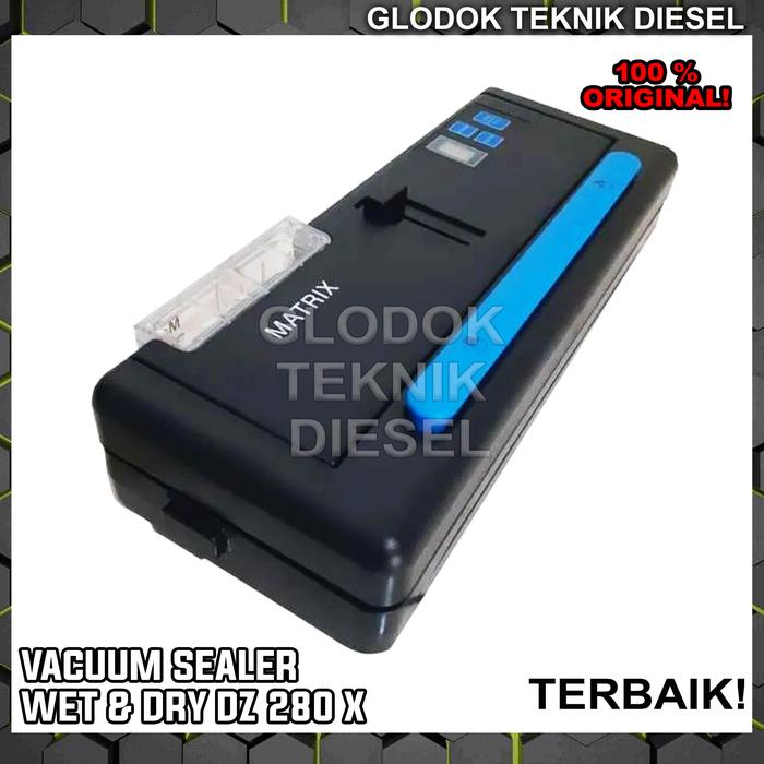Jual Vacuum Sealer Wet Dry DZ 280 X Mesin Press Plastik Basah