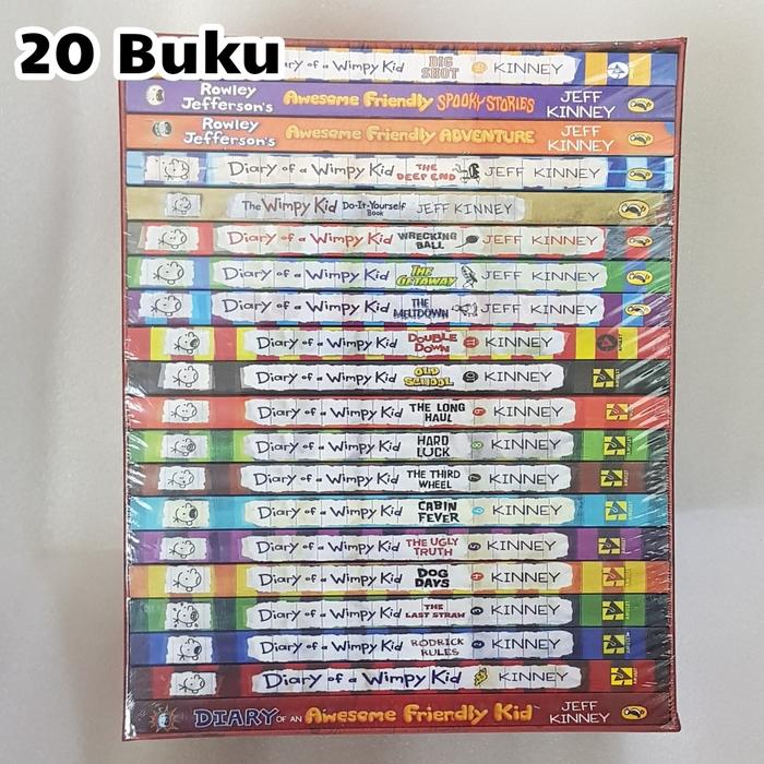 Gambar diary of a wimpy kid (16 books) - 20 buku dari Toko buku inggris undefined Tokopedia