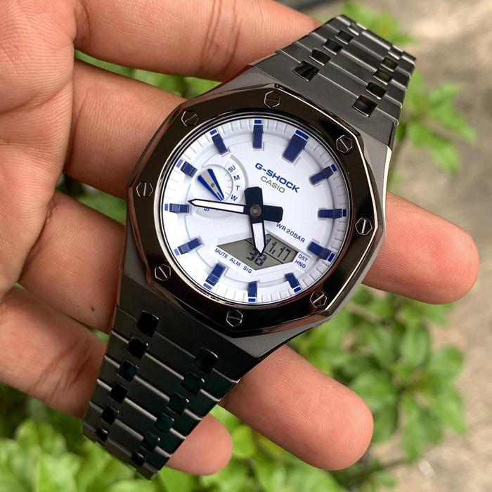 Wrist Casio Wr20bar White Jam Tangan G Shock 2100 White Montre