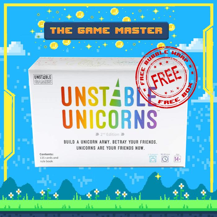 Gambar UNSTABLE UNICORNS 2ND EDITION Board Card Game - 2ND EDITION dari The GameMaster undefined Tokopedia