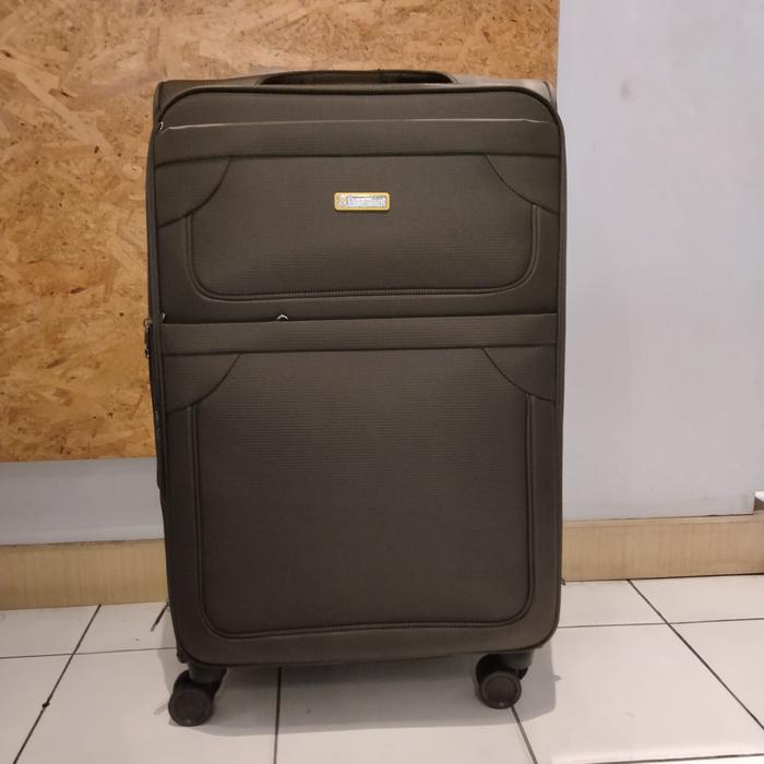 Gambar Koper kanvas PRESIDENT 24 inch original 5262/1521/1443/1705/5280/5282 - 1746 coklat dari laffel bags undefined Tokopedia