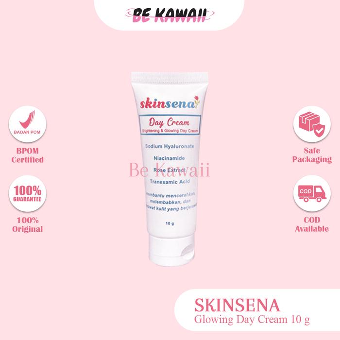 Gambar [MITRA RESMI] SKINSENA PAKET GLOWING SKINCARE BPOM - Day Cream 9g dari BEKAWAII undefined Tokopedia