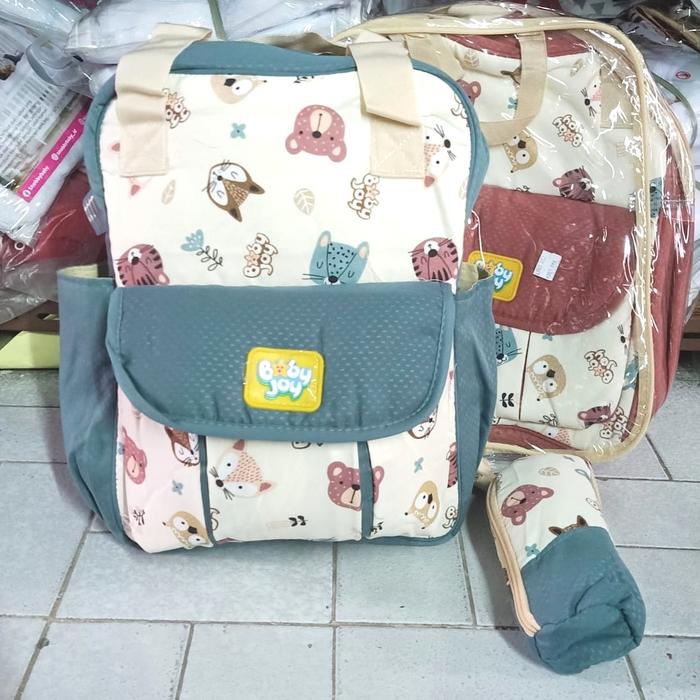 Gambar Tas ransel bayi diaper baby Besar Babyjoy Tas Perlengkapan Bayi - Tosca dari sweety bb_shop undefined Tokopedia