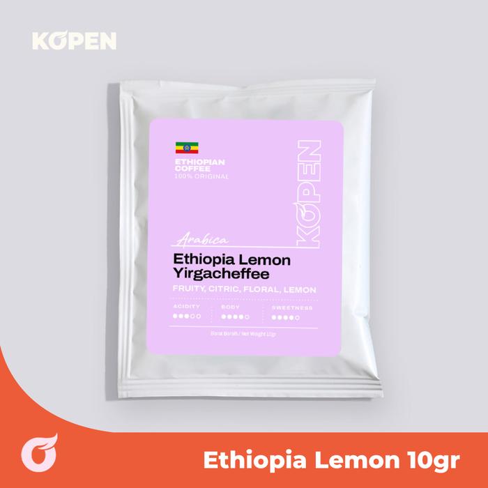 Gambar Drip Bag Coffee Sachet (Single Origin) | Kopi Drip Sachet Murah - Ethiopia Lemon dari Kopen Official undefined Tokopedia