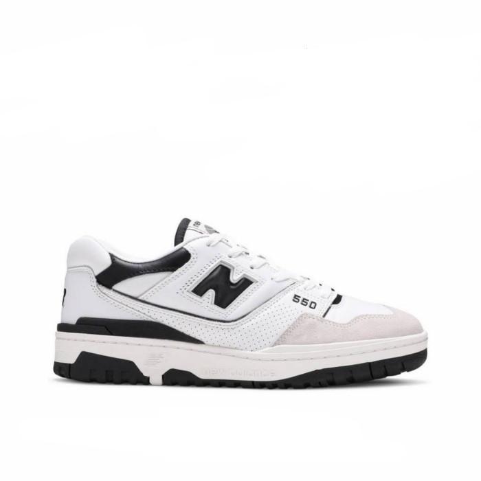 Promo Sepatu NB 550 Balance 550 White Black Sneakers 39 di Starlight-id  Tokopedia