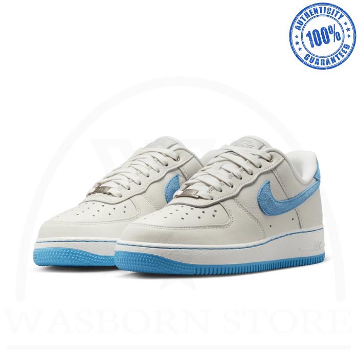 NIKE AIR FORCE LOW LX SUMMIT WHITE UNIVERSITY BLUE (W) 38 di  Wasbornstore Tokopedia