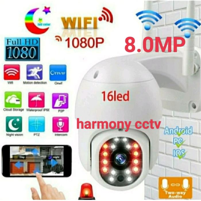 Gambar PROMO IP CAM CCTV OUTDOOR 8MP YOOSEE WIFI CAMERA PTZ SPEED DOME YOOSEE - unit ip camera dari harmony cctv undefined Tokopedia