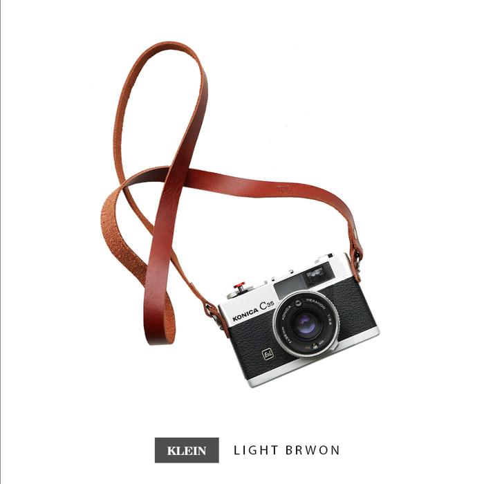 Gambar KLEIN [ leather neck strap ] - Light brown dari SHADOW GOODS undefined Tokopedia