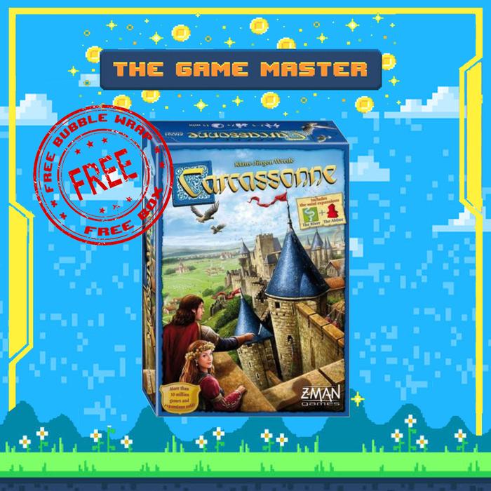 Gambar CARCASSONNE Board Game - BASE dari The Game Master undefined Tokopedia