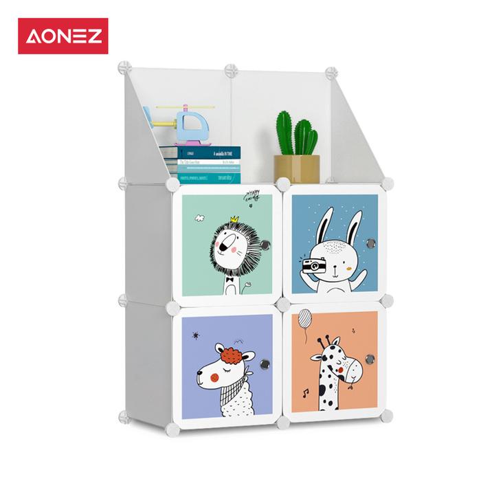 Gambar AONEZ Lemari pakaian anak,lemari pakaian anak laki-laki, lemari mainan - B dari AONEZ Official Store undefined Tokopedia