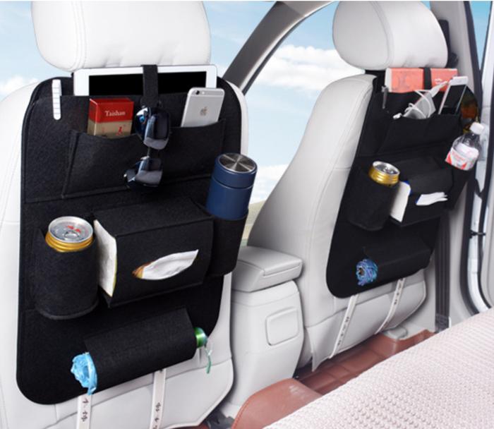 Gambar Car Seat Organizer A12 Tas Mobil Multifungsi Rak Mobil Serbaguna - Hitam dari Prima Supplier undefined Tokopedia