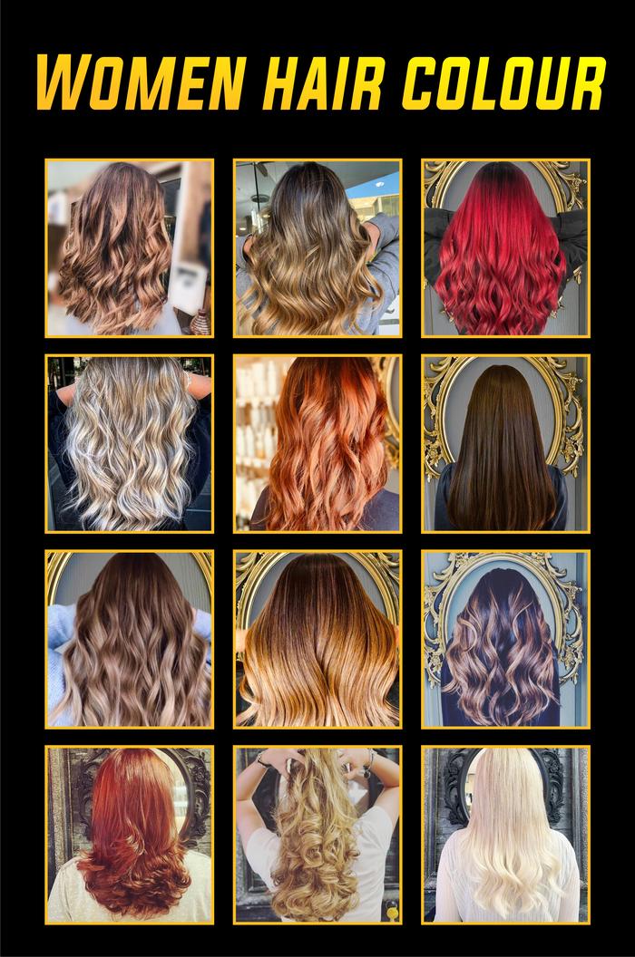 Gambar POSTER A3 PAJANGAN DINDING BARBERSHOP PANGKAS RAMBUT TERMURAH - WOMAN COLOUR dari Official Dunia Print undefined Tokopedia