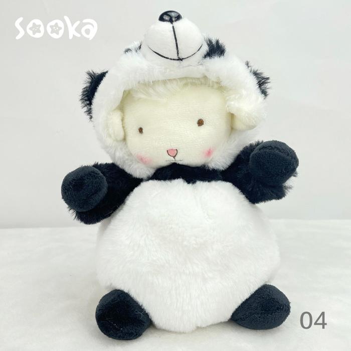 Gambar HAYYLIFE Soft Plush Toy Doll-Boneka Anak Domba 20CM SK-GDG1031 - hitamputih dari hayylife undefined Tokopedia
