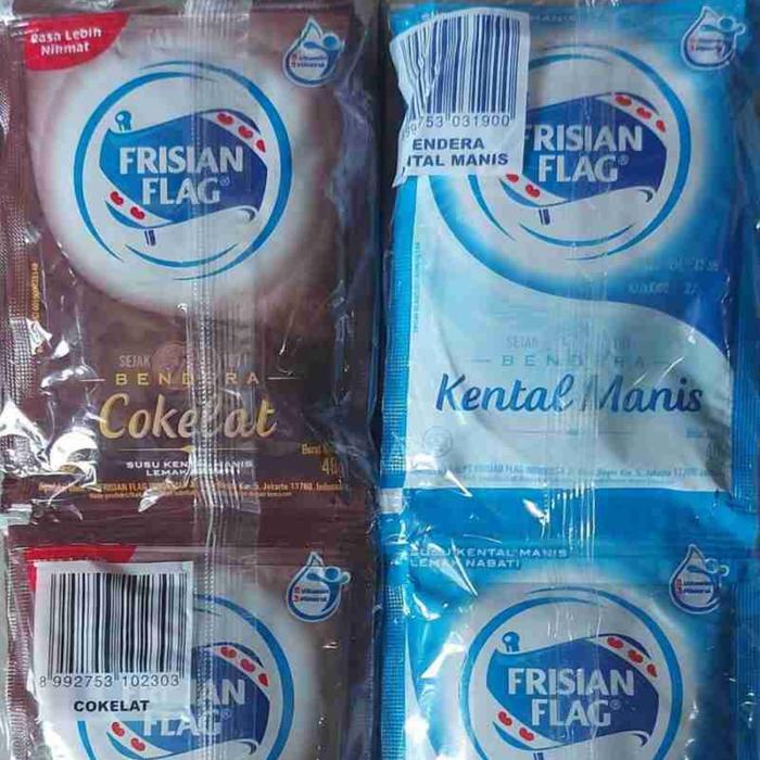 Gambar frisian flag sachet putih coklat dari SINARAMART undefined Tokopedia