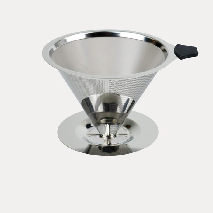 Jual COFFEE Filter Stainless DRIPPER V60 DOUBLE MESH 1-4 CUPS - DENGAN ...