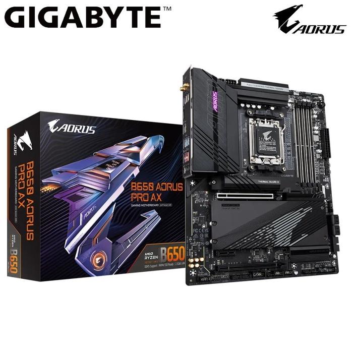 Gambar GIGABYTE B650 AORUS PRO AX - AMD Motherboard Socket AM5 dari JnJ Online undefined Tokopedia