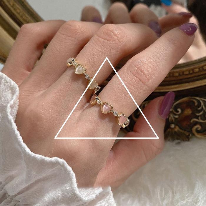Gambar Cincin Wanita Korean Style Cantik dan Berkualitas - Gold J1687 dari Faihove Store undefined 3 Tokopedia