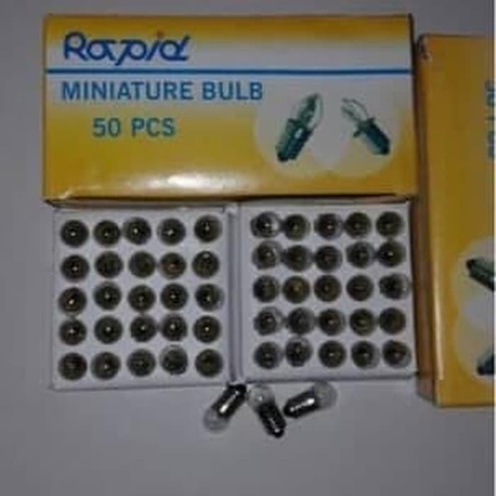 Gambar bohlam senter 2.5 volt - rapid dari bintang semesta olshop undefined Tokopedia