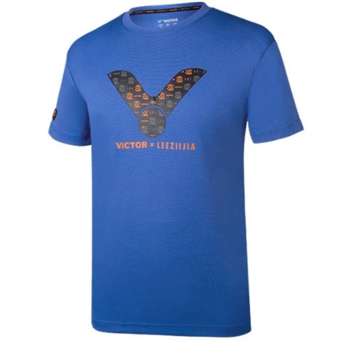 Gambar Baju Badminton Victor Casual Shirt Lee Zii Jia LZJ302 LZJ 302 Original - Putih, M dari Badminton Corner undefined 4 Tokopedia