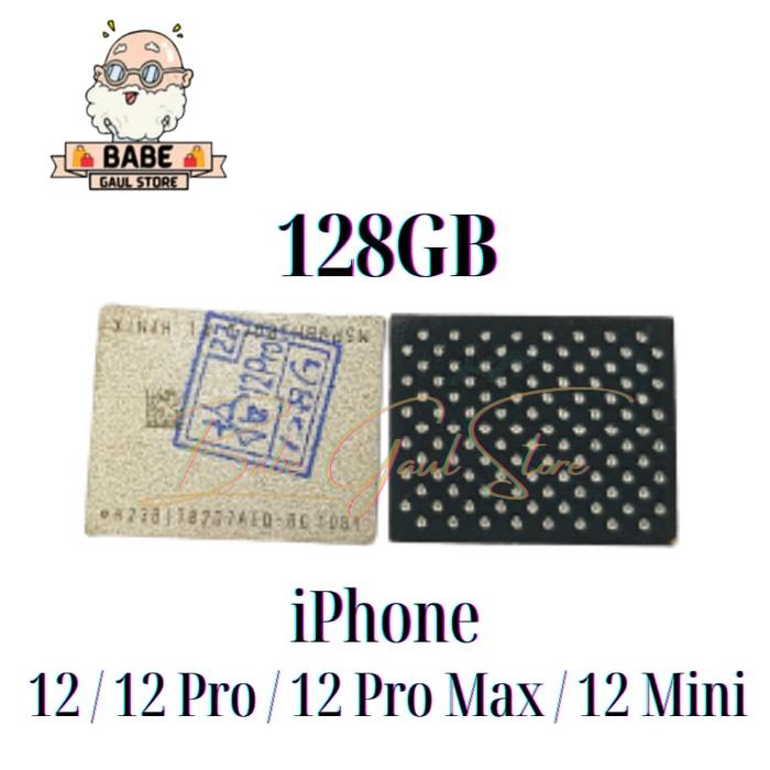 Gambar IC NAND FLASH IPHONE 12 MINI PRO MAX 128 256 512 GB ORIGINAL NEW - 128GB dari BABE GAUL STORE 01 undefined Tokopedia