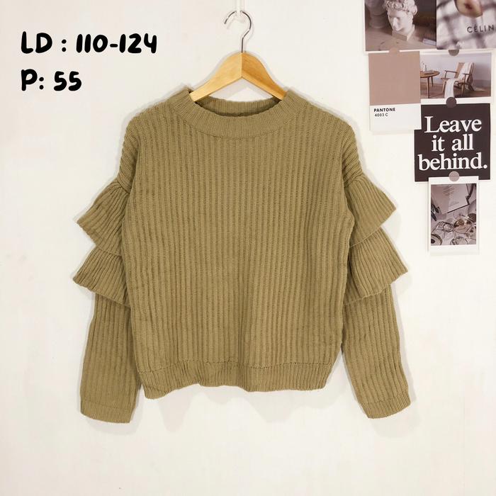 Gambar Lalufa Thrift Sweater Rajut Premium - 5 dari lalufa-co undefined Tokopedia