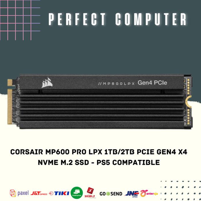 Jual CORSAIR MP600 PRO LPX 1TB/2 PCIe Gen4 x4 NVMe SSD PS5