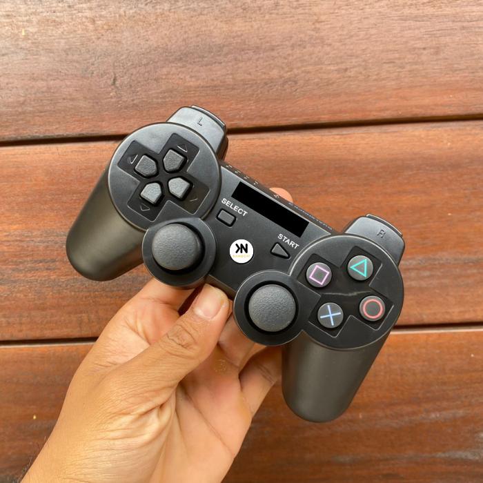 Gambar stik ps3 ori pabrik wireless stick controller stick ps 3 joystik - HITAM NON DUS dari Kanochi undefined Tokopedia