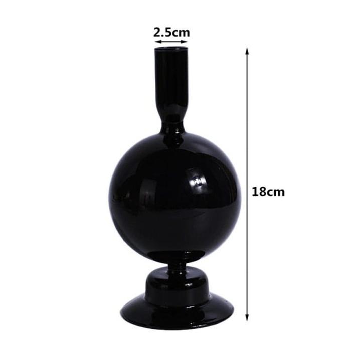 Gambar twigs.id Nordic Boho Glass Candle Holder | Aesthetic Home Decor - Sphere dari twigs.id Home Living undefined Tokopedia