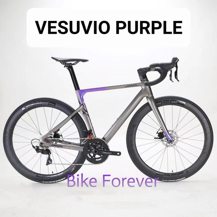Gambar Sepeda Balap Road Bike Roadbike JAVA VESUVIO UCI 2021 - Purple, 51 dari Bike Forever undefined Tokopedia