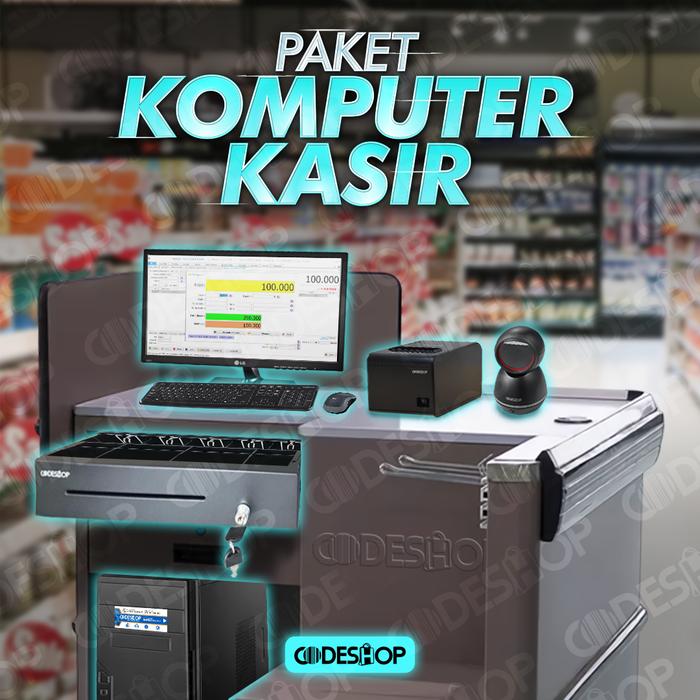 Gambar Paket Komputer Kasir Codeshop Dengan Software Ipos Komplit dari Codeshop Surabaya Barat undefined Tokopedia