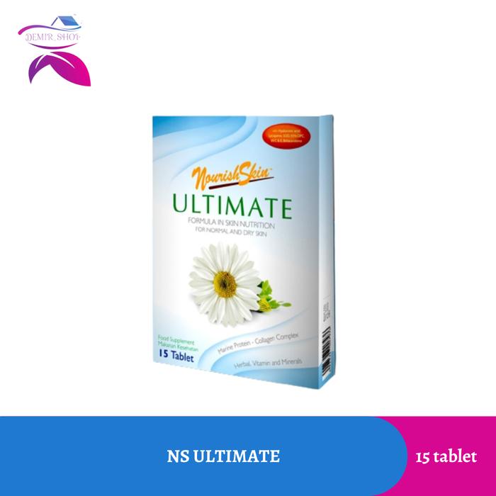Gambar Nourish Skin Ultimate / Nourish Skin Ultimate 15 dan 30 / Kulit Kusam - 15 Tablet dari Demir Official Store undefined Tokopedia
