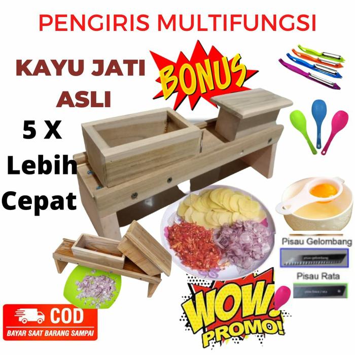 Gambar Jual alat pemotong pengiris keripik singkong, pisang, ubi, kentang dari Pemotong Keripik Store undefined Tokopedia
