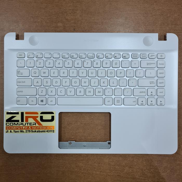 Gambar Keyboard Laptop Frame Case Asus X441 Series Original - Putih dari Ziro Computer undefined Tokopedia