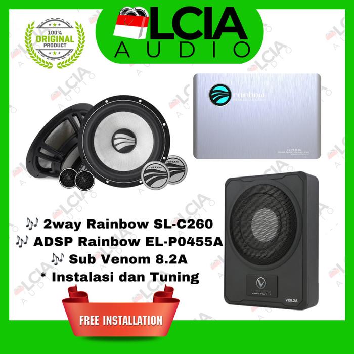 Gambar Paket Audio mobil New Arrival RAINBOW dari LCIA AUDIOWORKS undefined Tokopedia