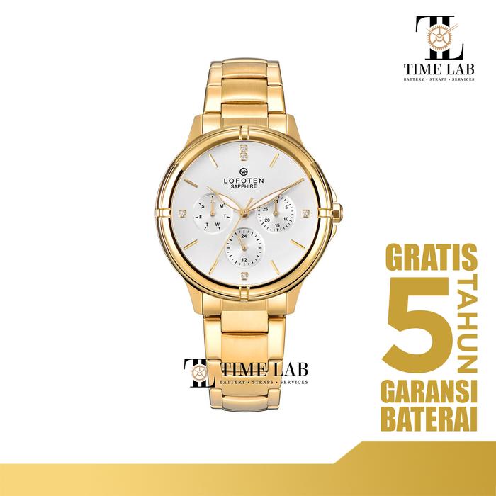 Gambar JAM TANGAN LOFOTEN F-2316LF / F-2316 WANITA ORIGINAL TIMELAB - Gold dari TIMELAB undefined Tokopedia