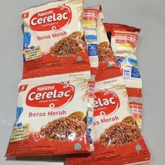 Gambar Nestle Cerelac Bubur Bayi Instan Beras Merah Kemasan Sachet 20g dari Alruby undefined Tokopedia