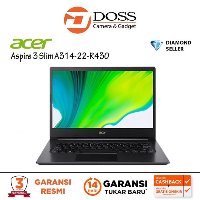 Promo Acer Aspire 3 Slim A314-22-R430 14