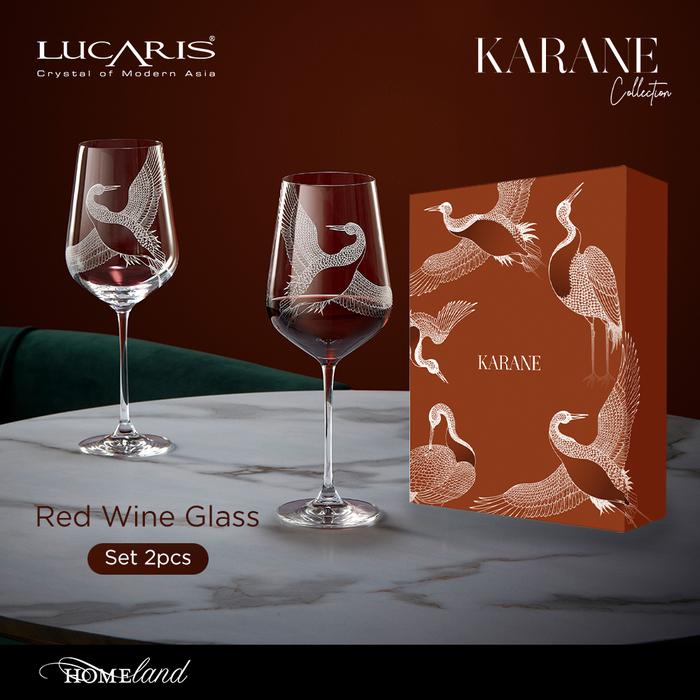 Gambar Lucaris Kristal Wine Gift Set / Gelas Wine Set - Unique dari Homeland Store undefined 4 Tokopedia