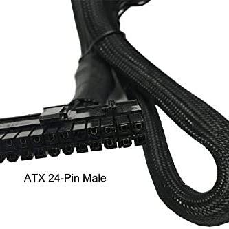 Gambar kabel modular 24 pin to 20+4 pin atx psu silverstone Sfx - Sleeving dari alexsa- undefined Tokopedia