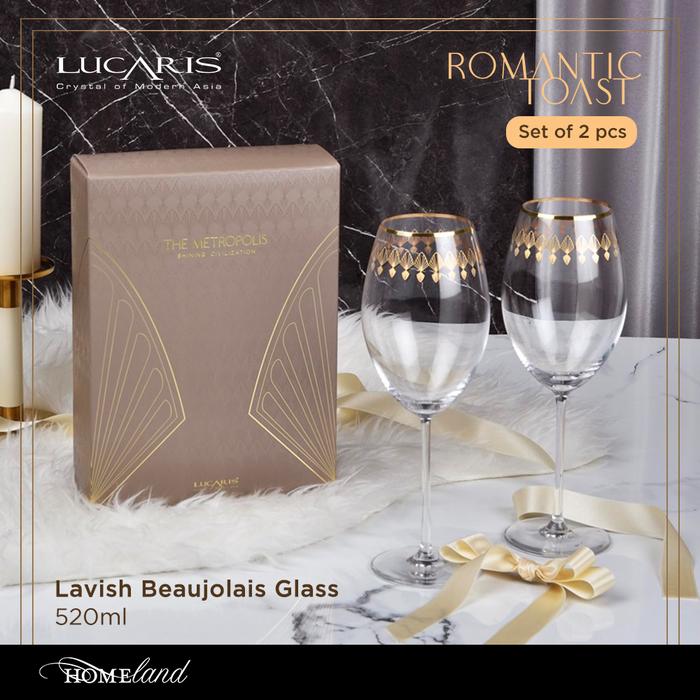 Gambar Lucaris Kristal Wine Gift Set / Gelas Wine Set - Unique dari Homeland Store undefined 5 Tokopedia